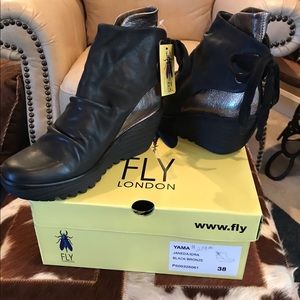 NWT FLY LONDON BOOTIES